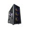 LC-Power Case Gaming 810BE-ATX, ATX, Micro ATX, MiniITX4x 120mm ARGB fans, tempered glass