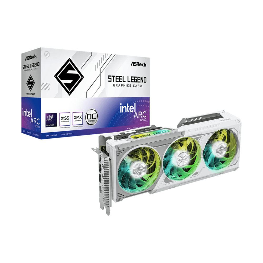 ASROCK Steel Legend B580 12GB GDDR6