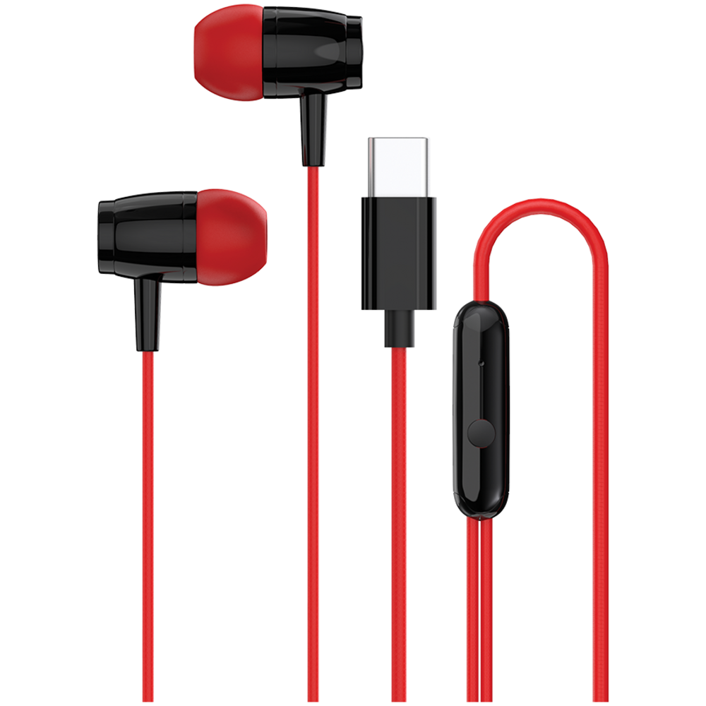 Canyon CNS-CEP5R Crvene USB-C Slušalice