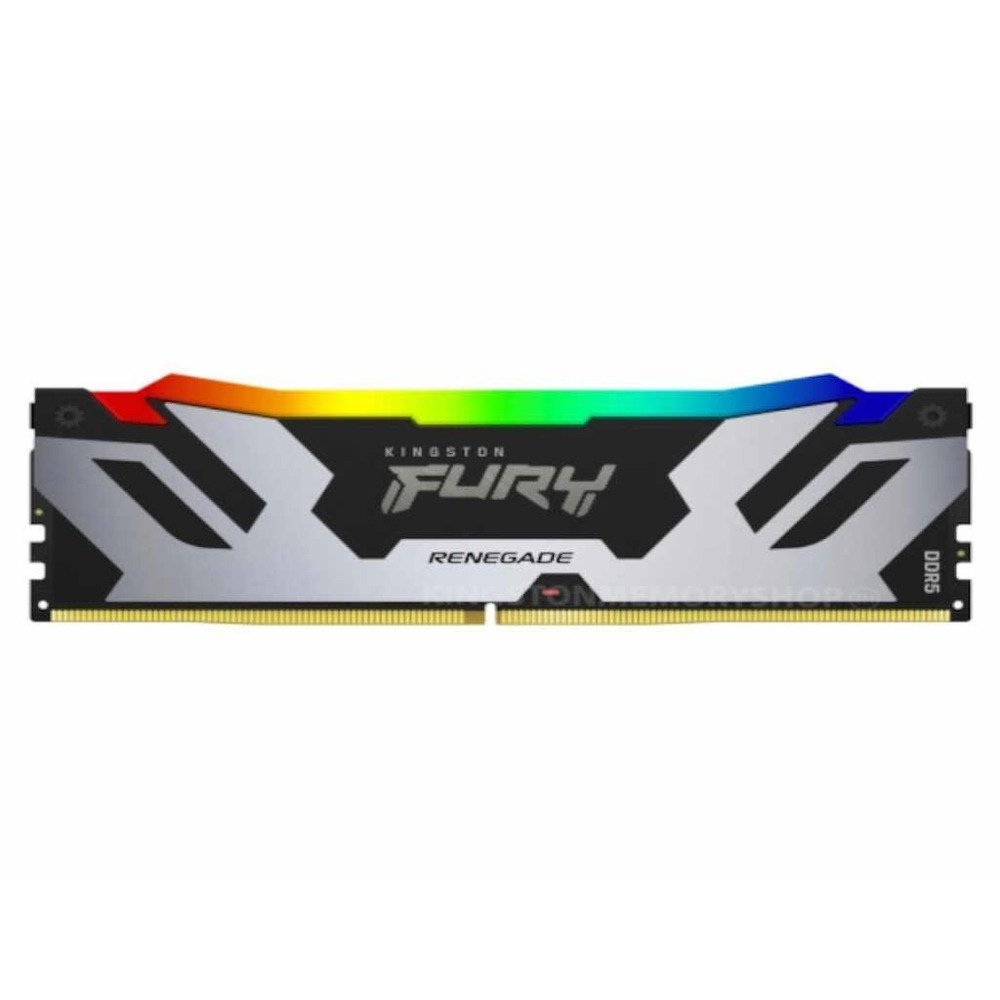 Kingston 16GB 6400MHz DDR5 RGBFury Renegade,Black/Silver RGB(1x16GB), CL32, 288-pin, XMP,