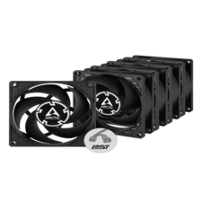 Arctic P8 PWM PST 5-pack 80mm Ventilatori