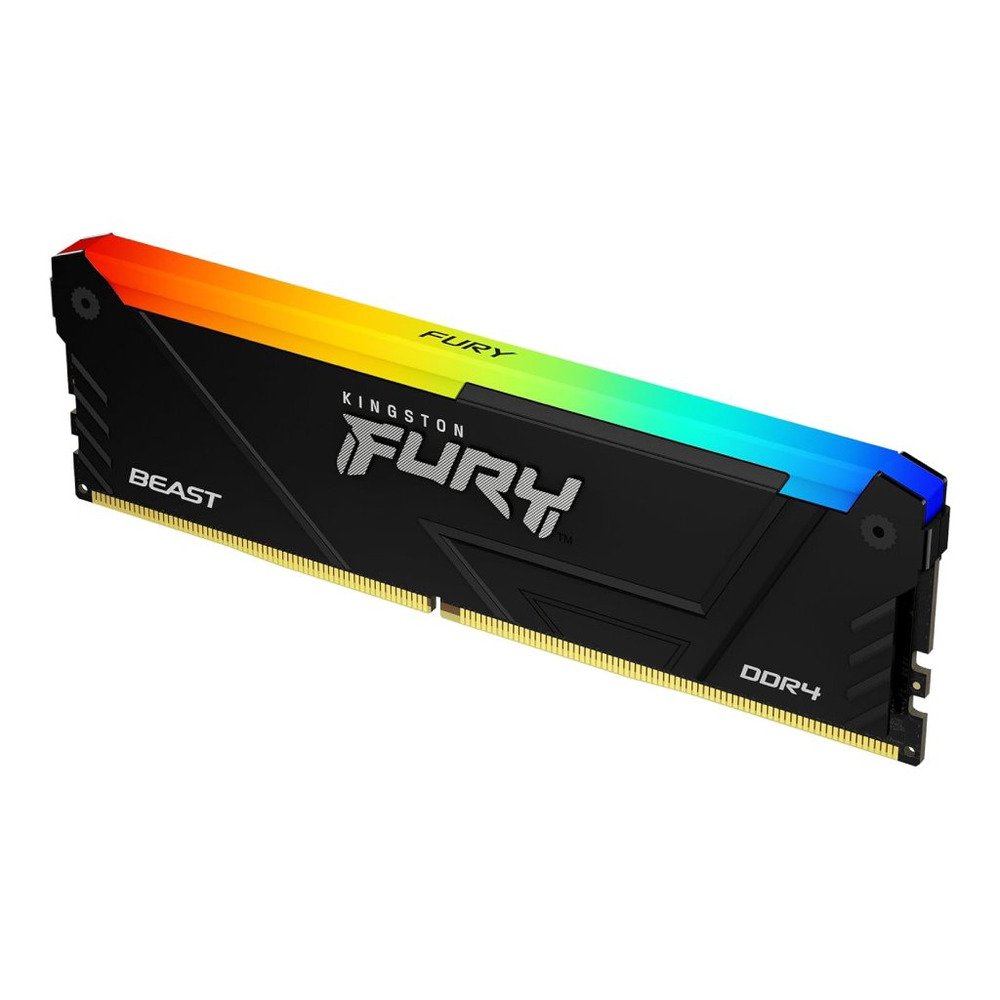 Kingston 8GB 3200MHz DDR4 RGBFURY Beast (1x8GB) RGB,CL16, 288-Pin, XMP