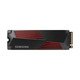 Samsung 990 PRO 1TB HeatsinkNVMe M.2,PCIe Gen 4.0 x47450MB/s read,6900MB/s write