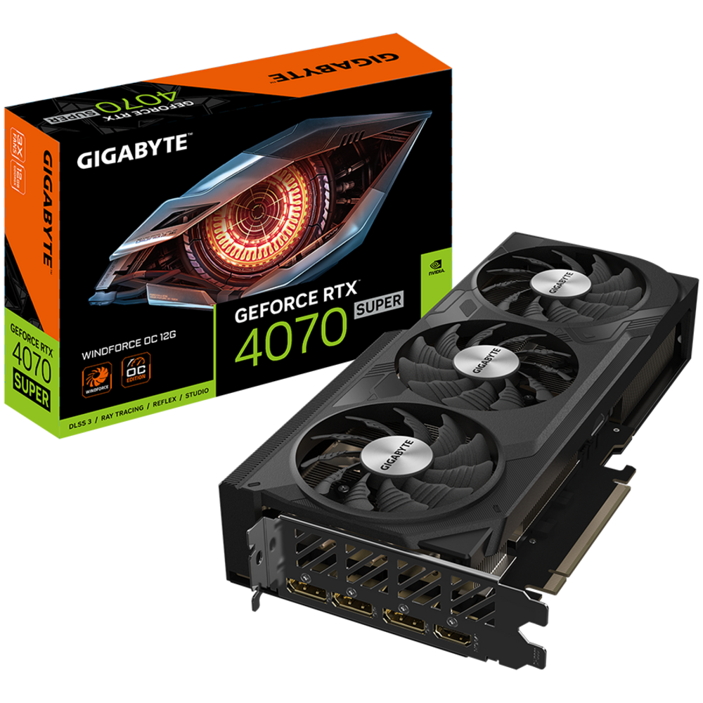 GIGABYTE GeForce RTX 4070 SUPER WINDFORCE OC