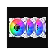 LC-Power ARGB Kit 3x 120mm Ventilatori, Bijeli