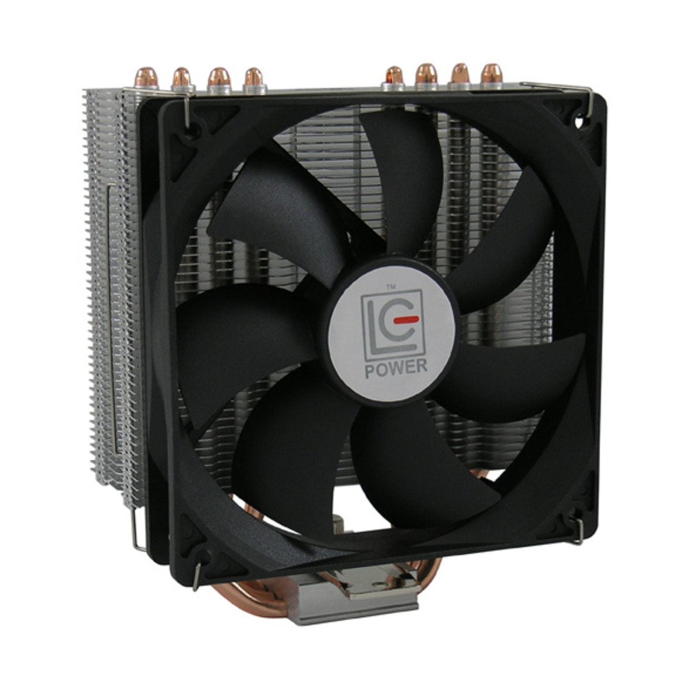 LC-Power CPU cooler LC-CC-120AMD FM1/FM2/AM2/AM2+/AM3/+/4775/1150/1151/1155/1156/1366/2011/2011-3