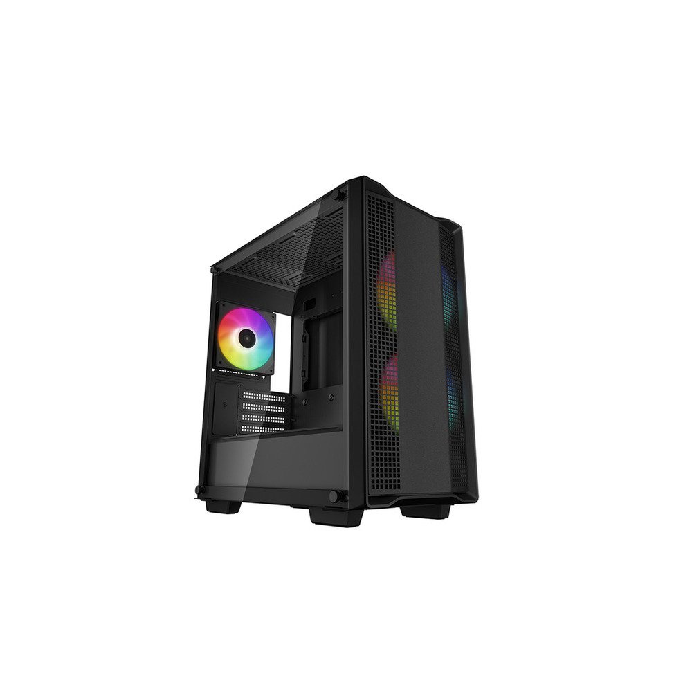 DeepCool Case CC360 ARGBmATX, mini-itx, 3x 120mm fanstempered glass