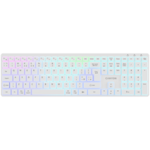 Canyon Bežična Tastatura RGB Dual Mode - Bijela