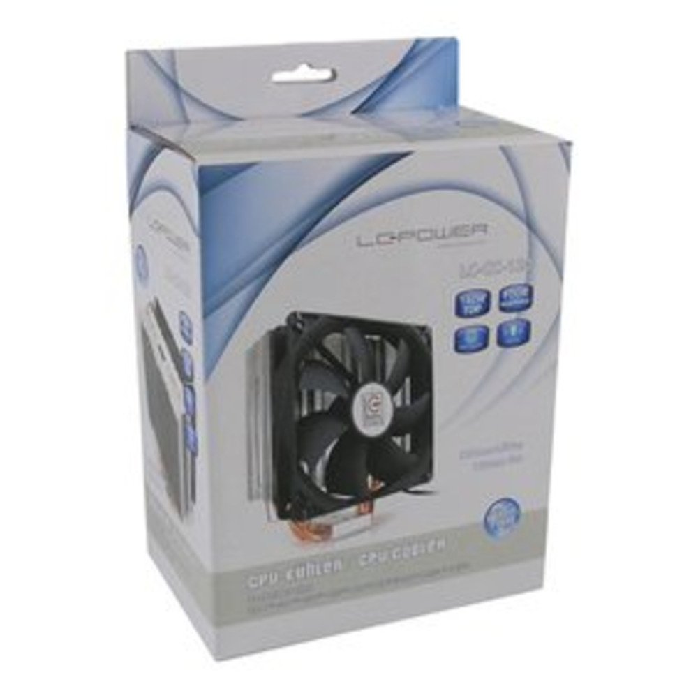 LC-Power CPU cooler LC-CC-120AMD FM1/FM2/AM2/AM2+/AM3/+/4775/1150/1151/1155/1156/1366/2011/2011-3