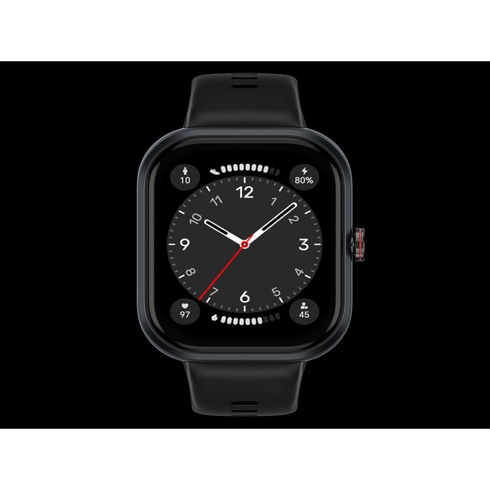HONOR CHOICE WATCH Black1.95" AMOLED; baterija; 13dana; Sp02; make call and talk option