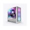 NZXT CASE H5 FLOW WHITE RGB mini-ITX, Micro-ATX, ATX, Mid-tower, 4x fan