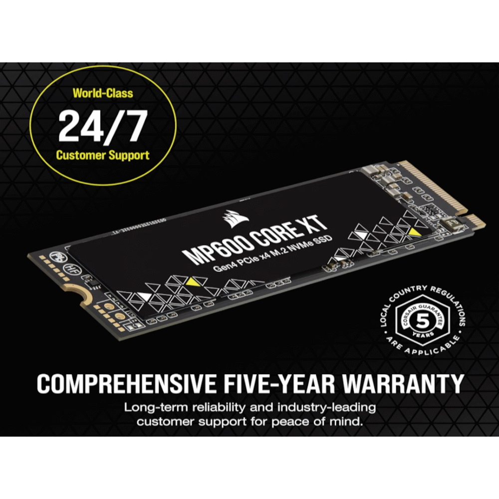 Corsair SSD 1TB M.2. MP600 CXTPCIe Gen4x4, 5.900/5.000MB/s