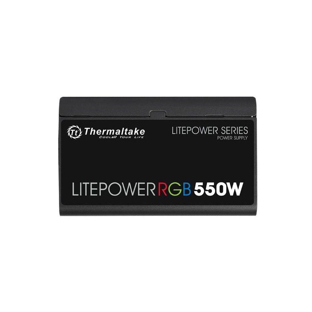 Thermaltake Litepower RGB 550W Non-modular PSU, sa RGB,ATX 12V 2, Active PFC