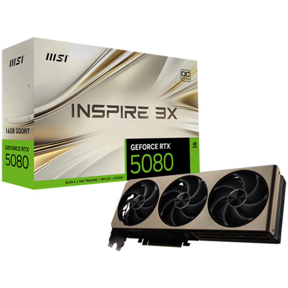 MSI INSPIRE RTX 5080 16GB 