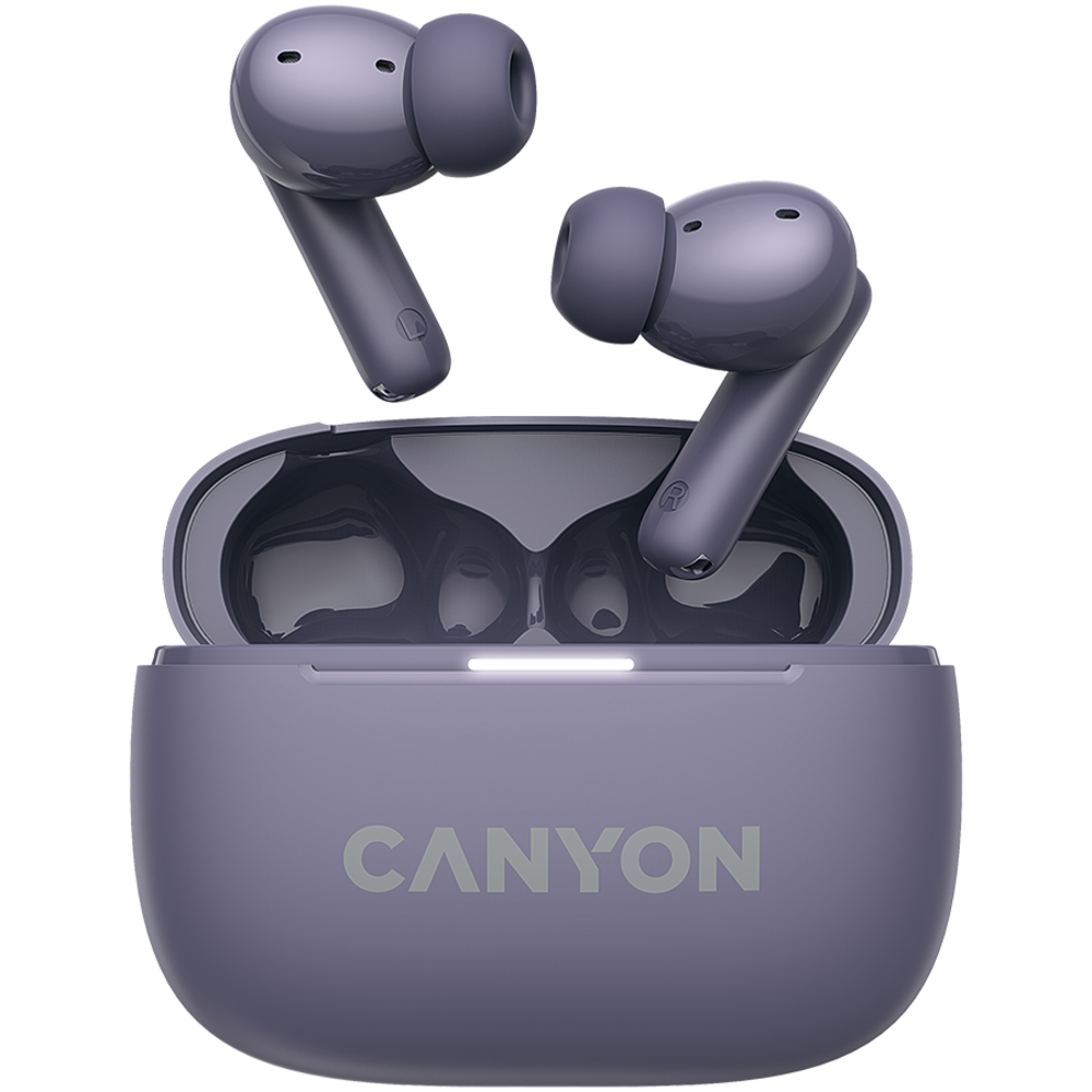 Canyon OnGo TWS-10 Bežične Slušalice sa ANC i ENC, Ljubičaste