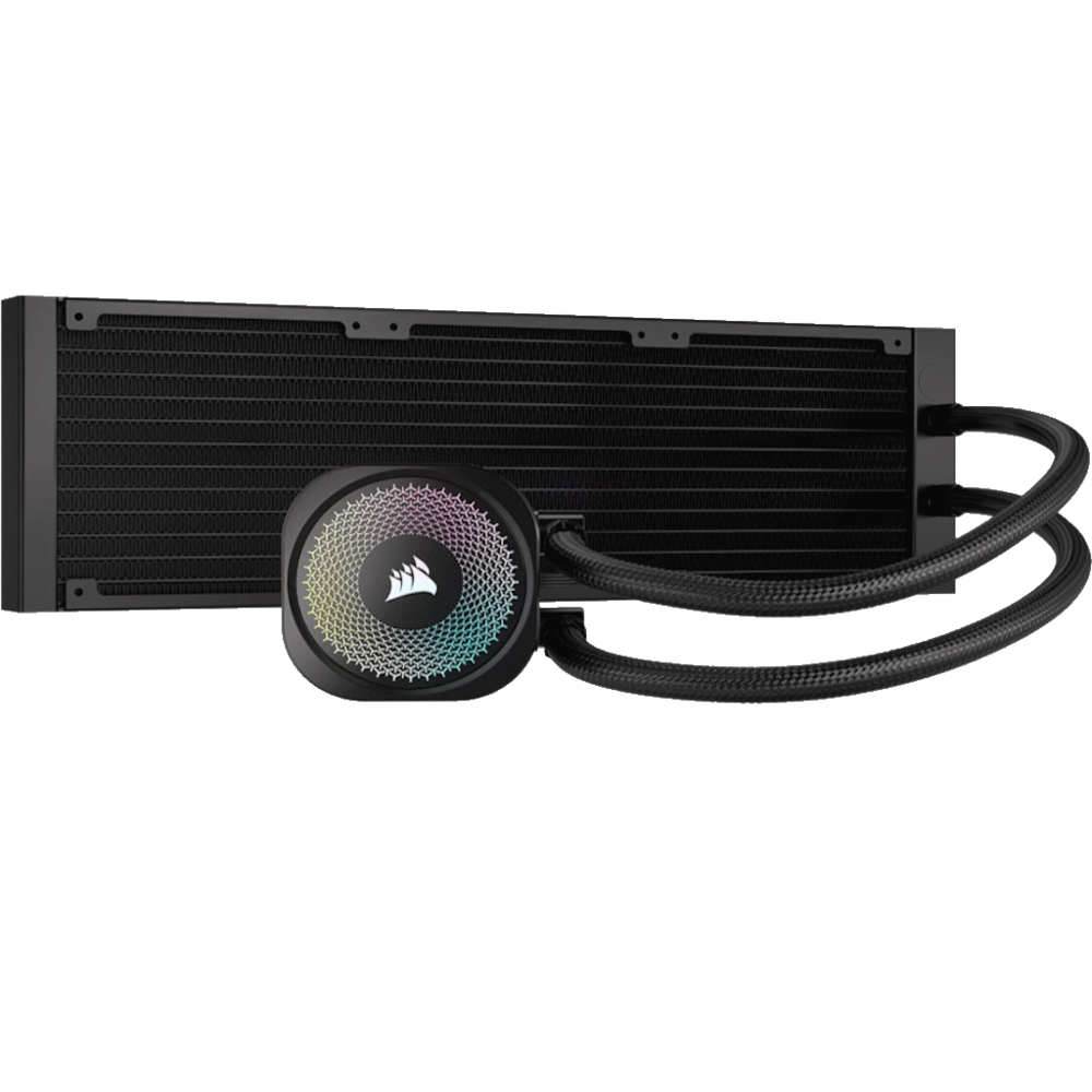 CORSAIR NAUTILUS 360 RS AIOLiquid CPU Cooler, Black,RS120LGA1851, LGA1700, AM5, AM4
