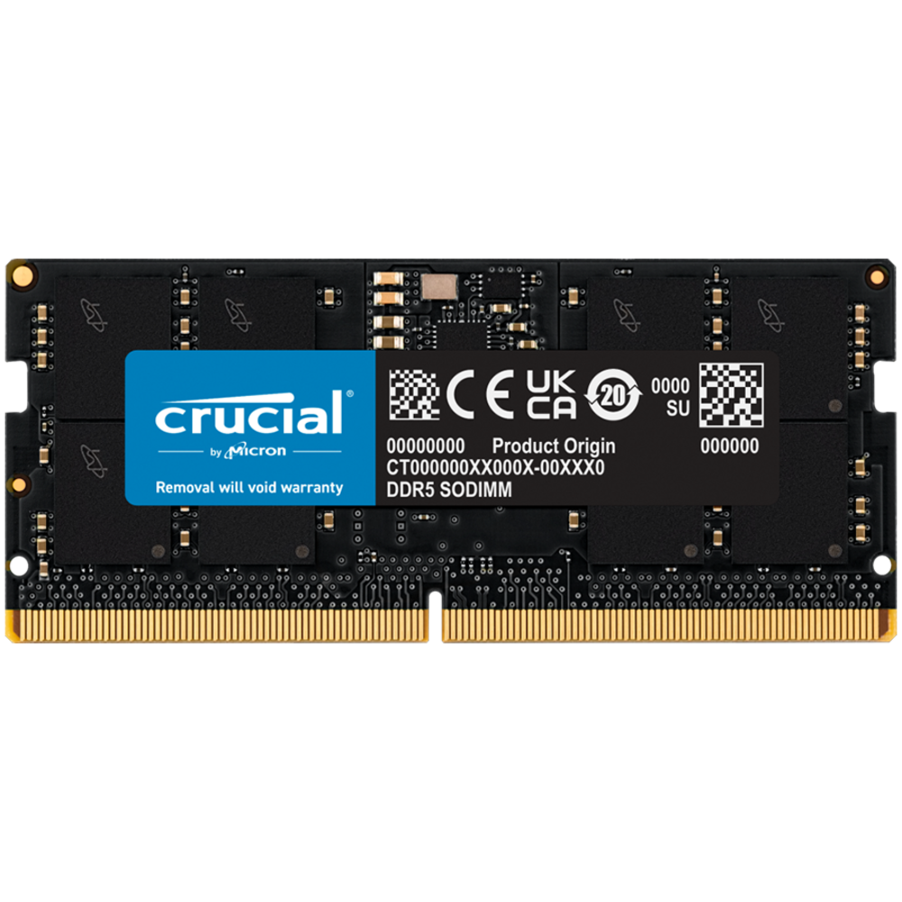 Crucial 64GB DDR5-5600 SODIMM Memorija