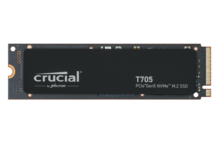 Crucial SSD T705 1TB NVMe M.2PCIe Gen 5 x4;13600/10200 MB/s
