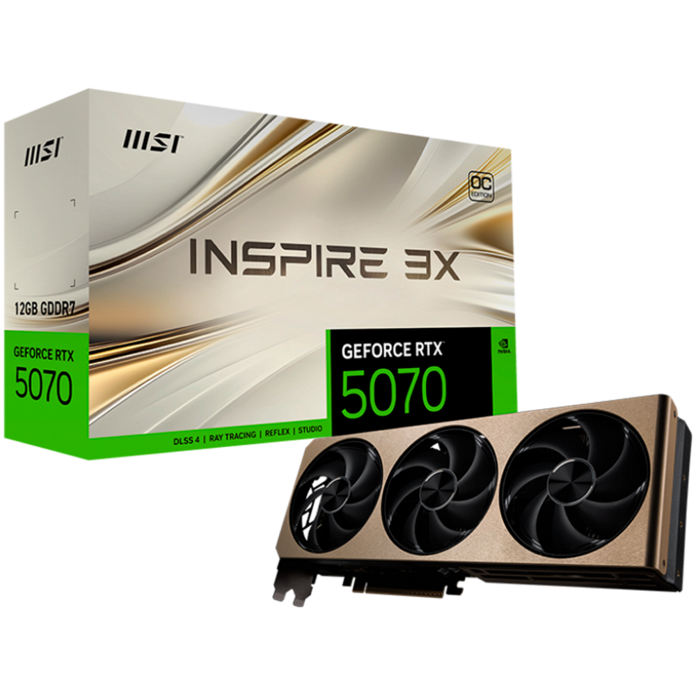 MSI GeForce RTX 5070 INSPIRE 12GB OC