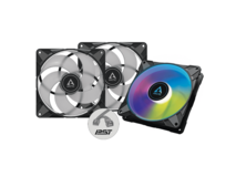 Arctic P14 PWM PST A-RGB Ventilatori, Crni, 3 u 1 Pakiranje