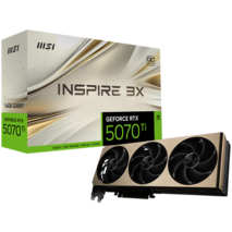 MSI INSPIRE GeForce RTX 5070 Ti 16GB
