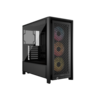 CORSAIR FRAME 4000D RS ARGB3xRS120 ARGB fans, 360mm rad170mm cooler, 430mm GPU, ATX, Black