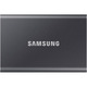 Samsung Portable SSD T7 2TBUSB 3.2 external SSD,titan grey