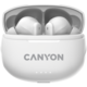 Canyon TWS-8 Bežične Slušalice sa ENC, Bijele