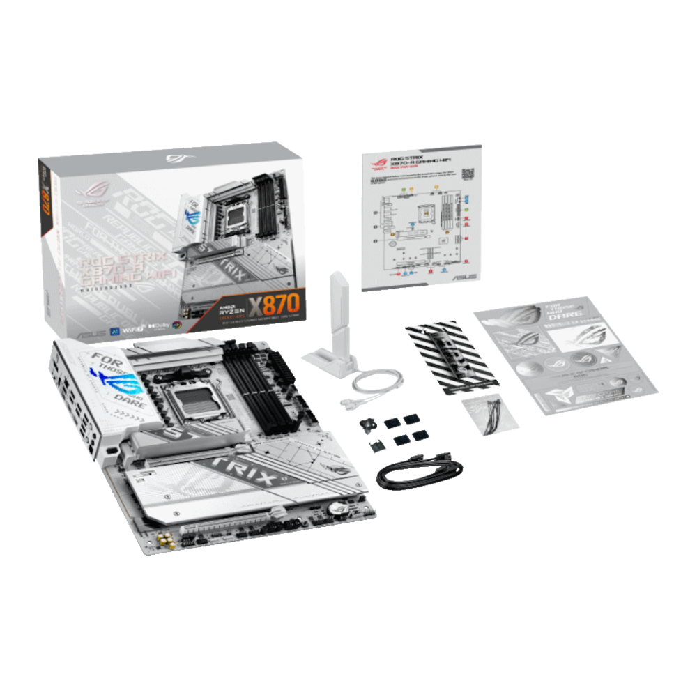 ASUS MB ROG STRIX X870-A G. WFGaming Wifi, AM5, 4xDDR5,4x M.2;2xSATA,DP, HDMI,12x USB, RAID,ATX
