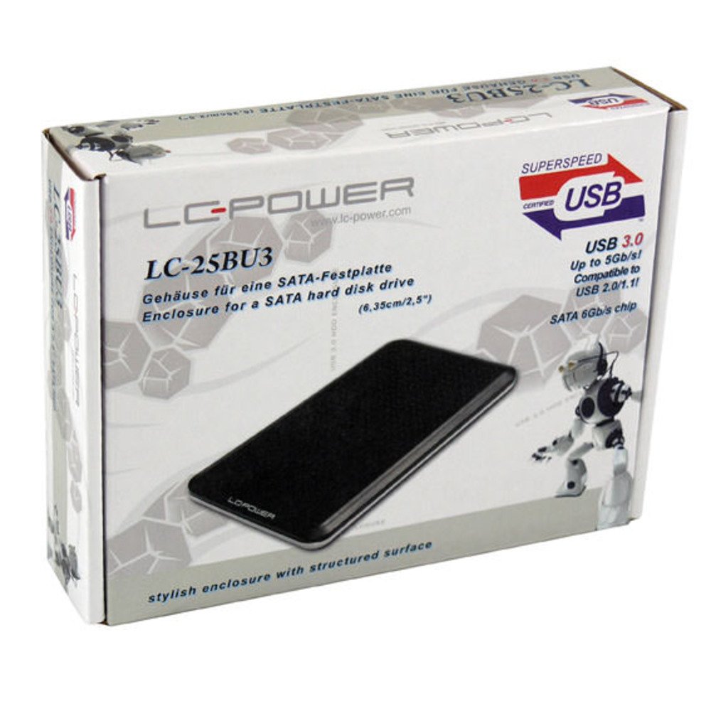 LC-Power LC-25BU3 Enclosure2.5" USB 3.0
