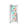 Gigabyte CASE C301G White3xARGB fans(1xRear; 3xFront)GPU H : 400mm; Dust filter