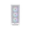 Thermaltake S250 TG ARGB SnowMid tower case, white,4x CT120 ARGB white fans