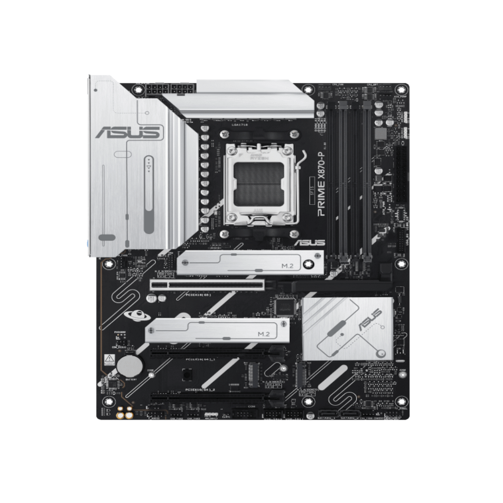 ASUS MB PRIME X870-PX870, AM5; 4xDDR54x M.2; 2x SATA,HDMI,10x USB, RAID,ATX