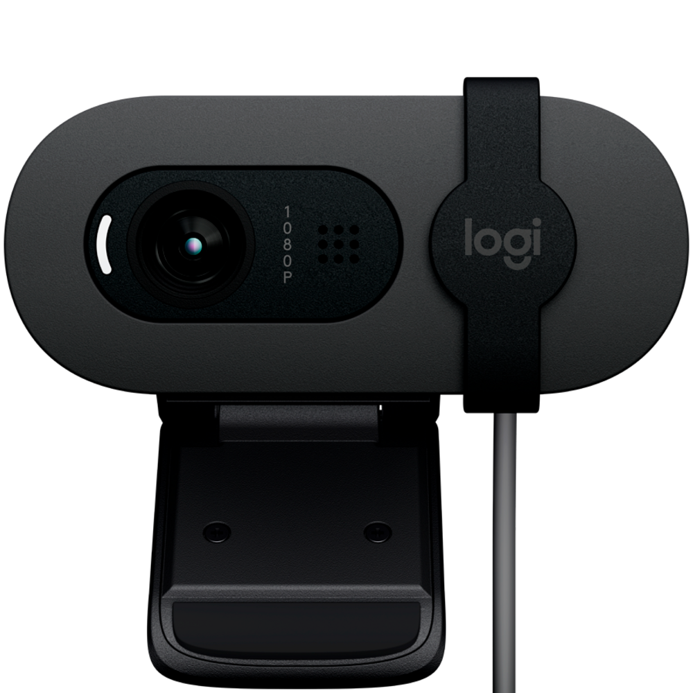 Logitech Brio 100 Full HD Webcam - Grafitna