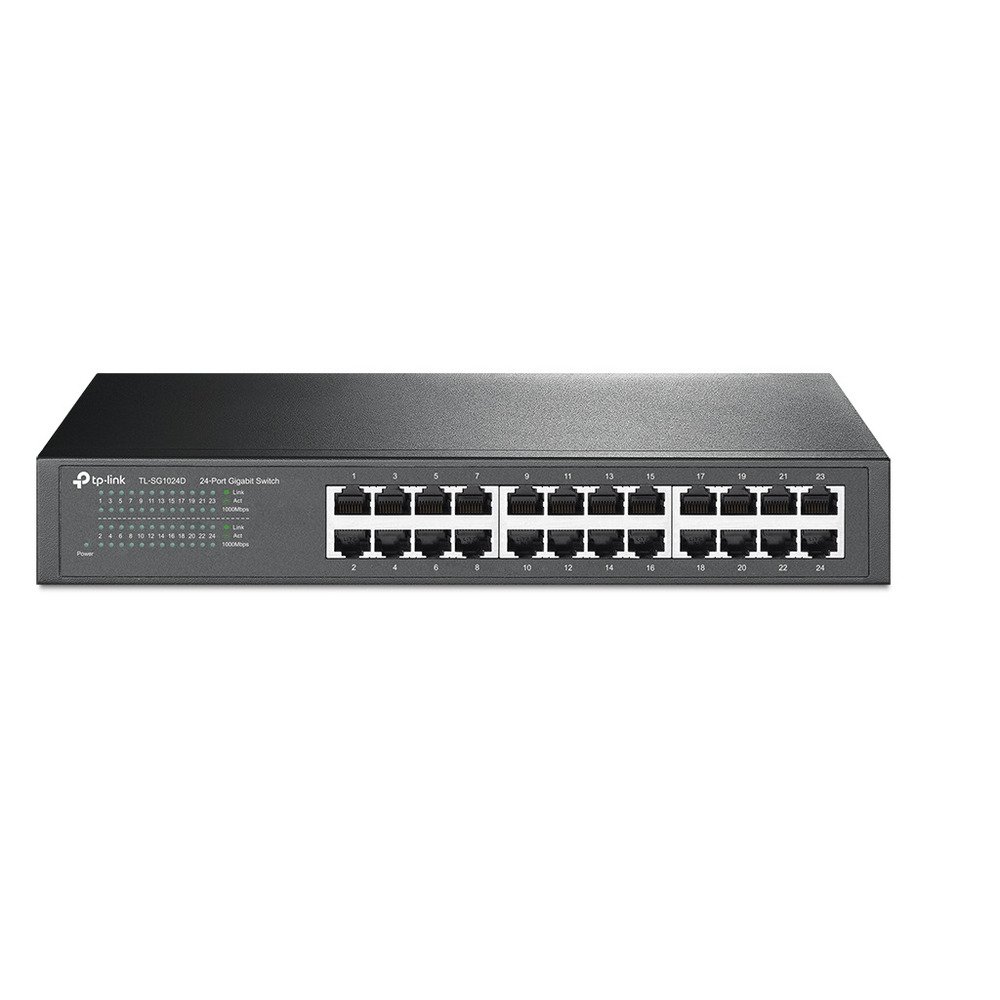 TP-Link TL-SG1024D Switch24x10/100/100024-Port Gigabit Desktop/Rackmount Switch