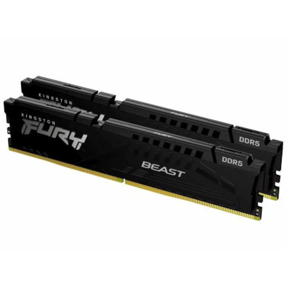 Kingston 64GB 6000MHz DDR5Fury Beast (2x32GB), CL36288-pin, EXPO & XMP
