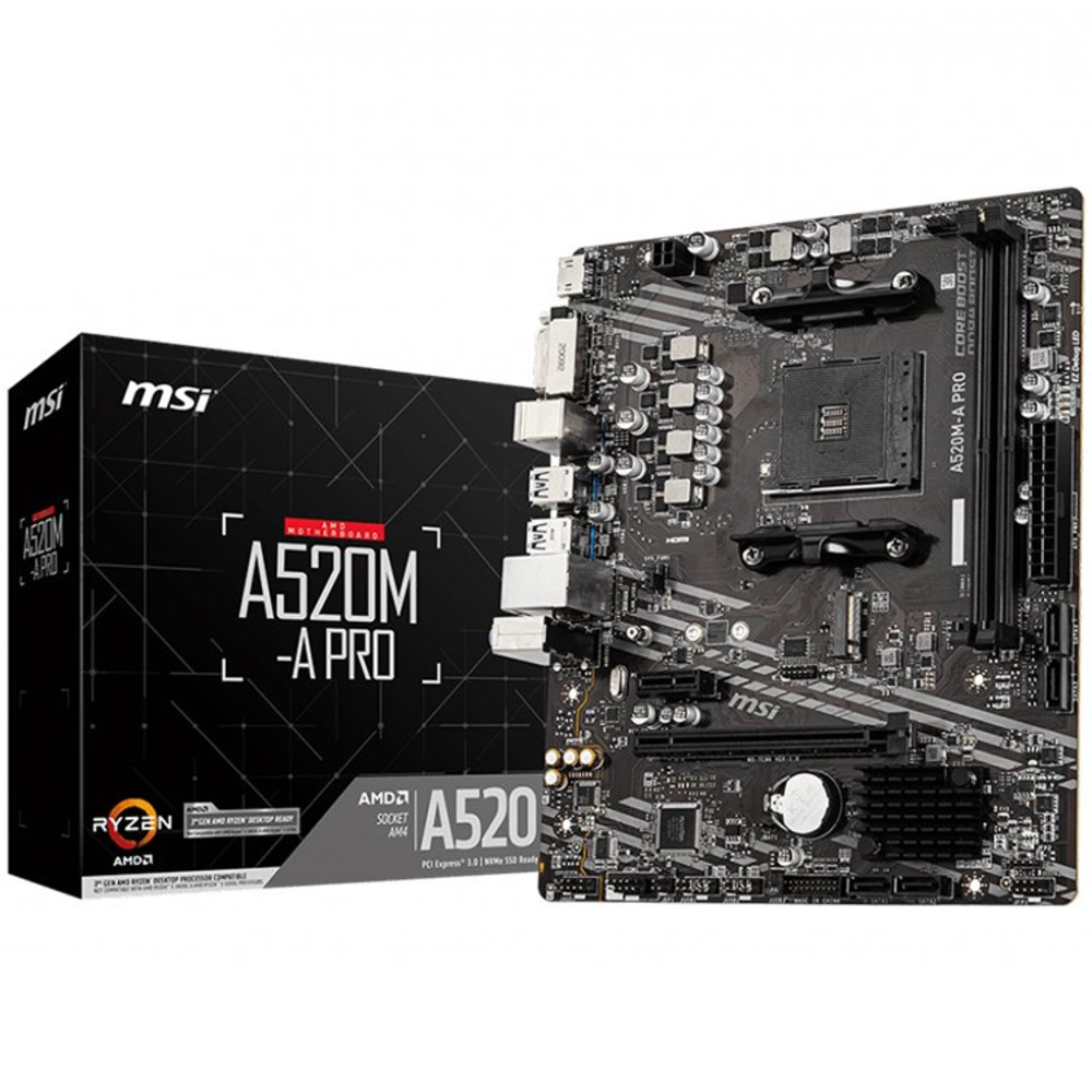MSI A520M-A PRO Matična Ploča