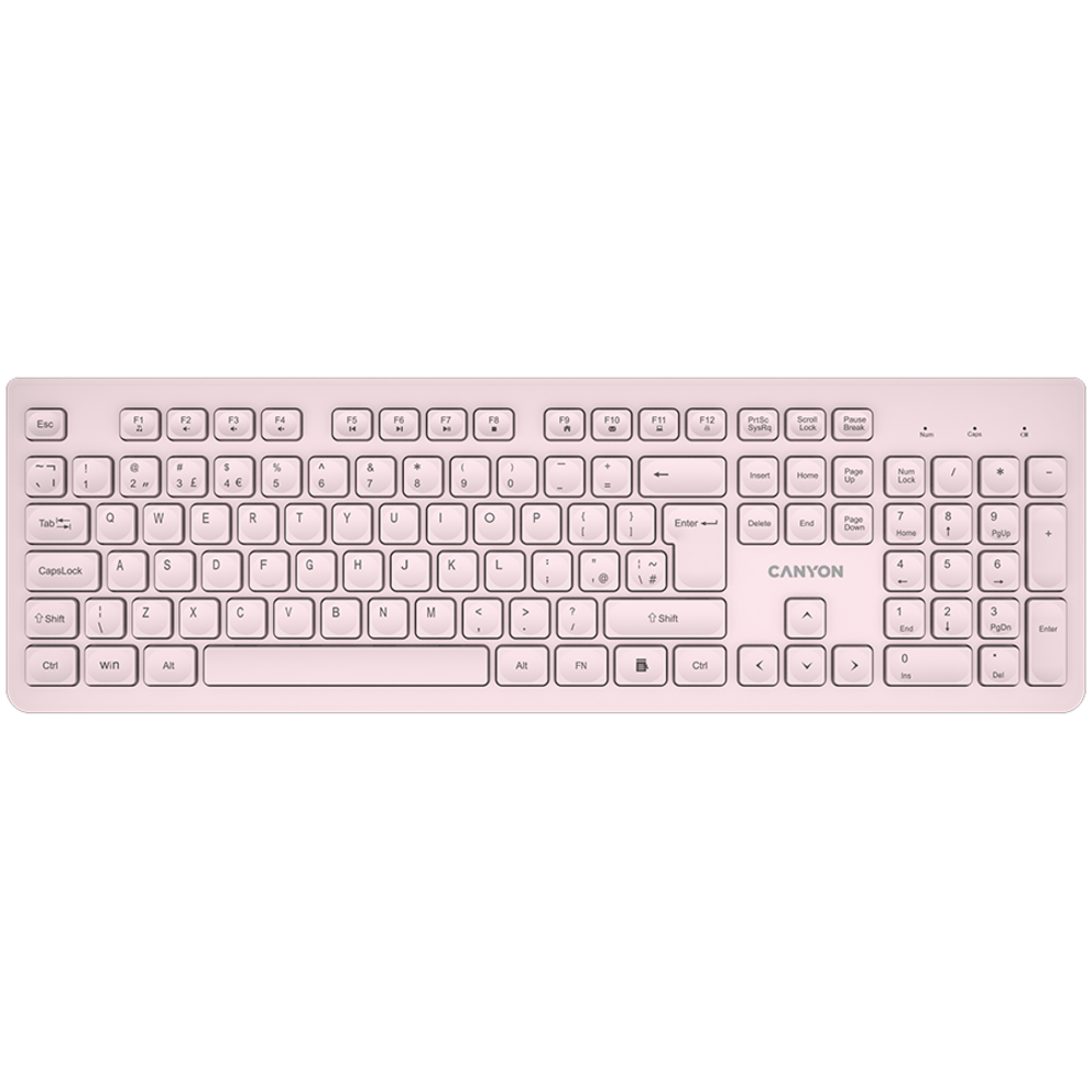 Bežična Canyon CNS-HKBW01 Tastatura u Bež Boji
