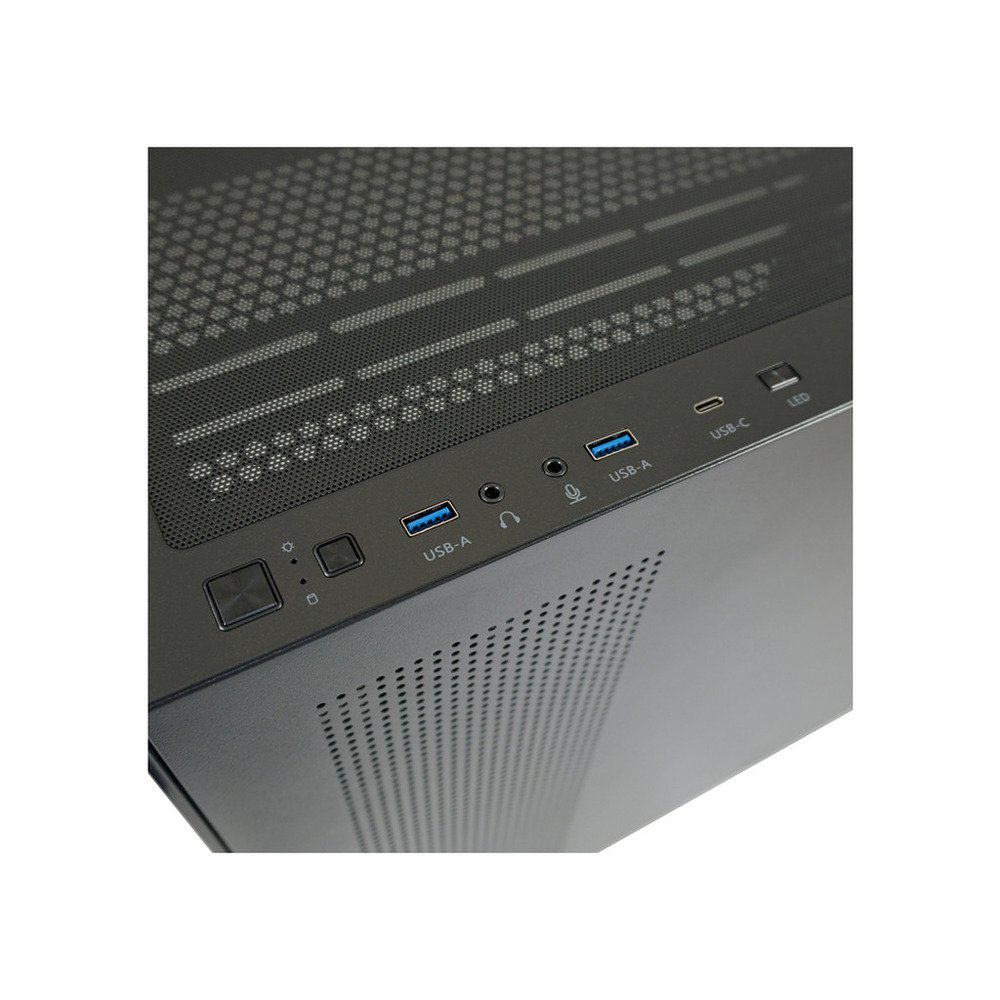 LC-Power Case Gaming 715B Midi-tower, ATX, 4x ARGB fan1x USB-C, 2x USB-A