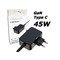 LC-Power USB GaN punjač 45W Punjač za laptope, USB-C,5-20V, 2.25-3A