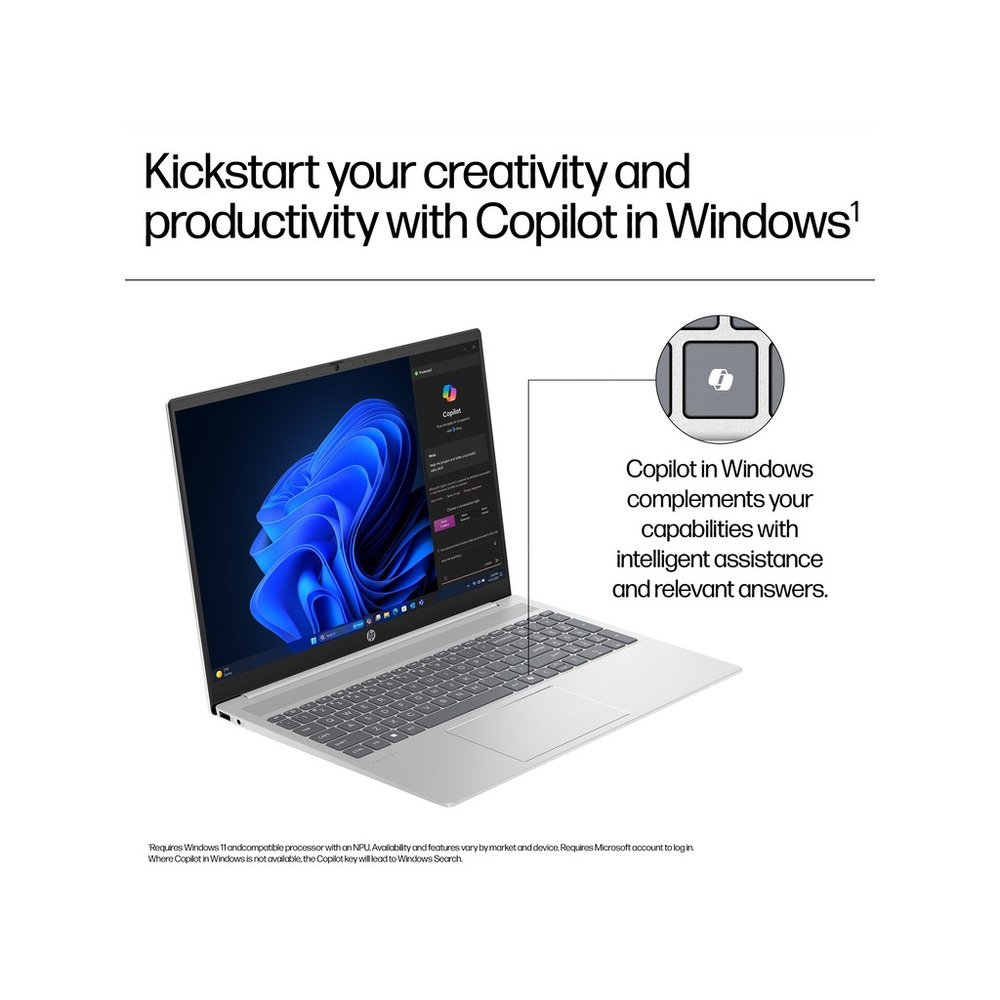 HP Pavilion Laptop 16-af0009nm16" FHD, U5-125U 1.3/4.3GHz16GB DDR5, 512GB SSD, Aluminium