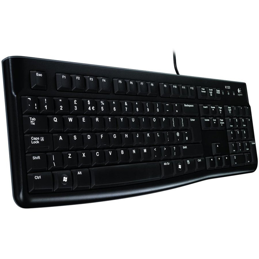 Logitech K120 Žičana Tastatura Crna