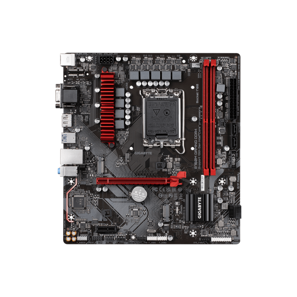 Gigabyte MB B760M GAMING DDR4LGA1700; 2xDDR4; 2xM.2; 4xSATA8xUSB; HDMI, DP; mATX;