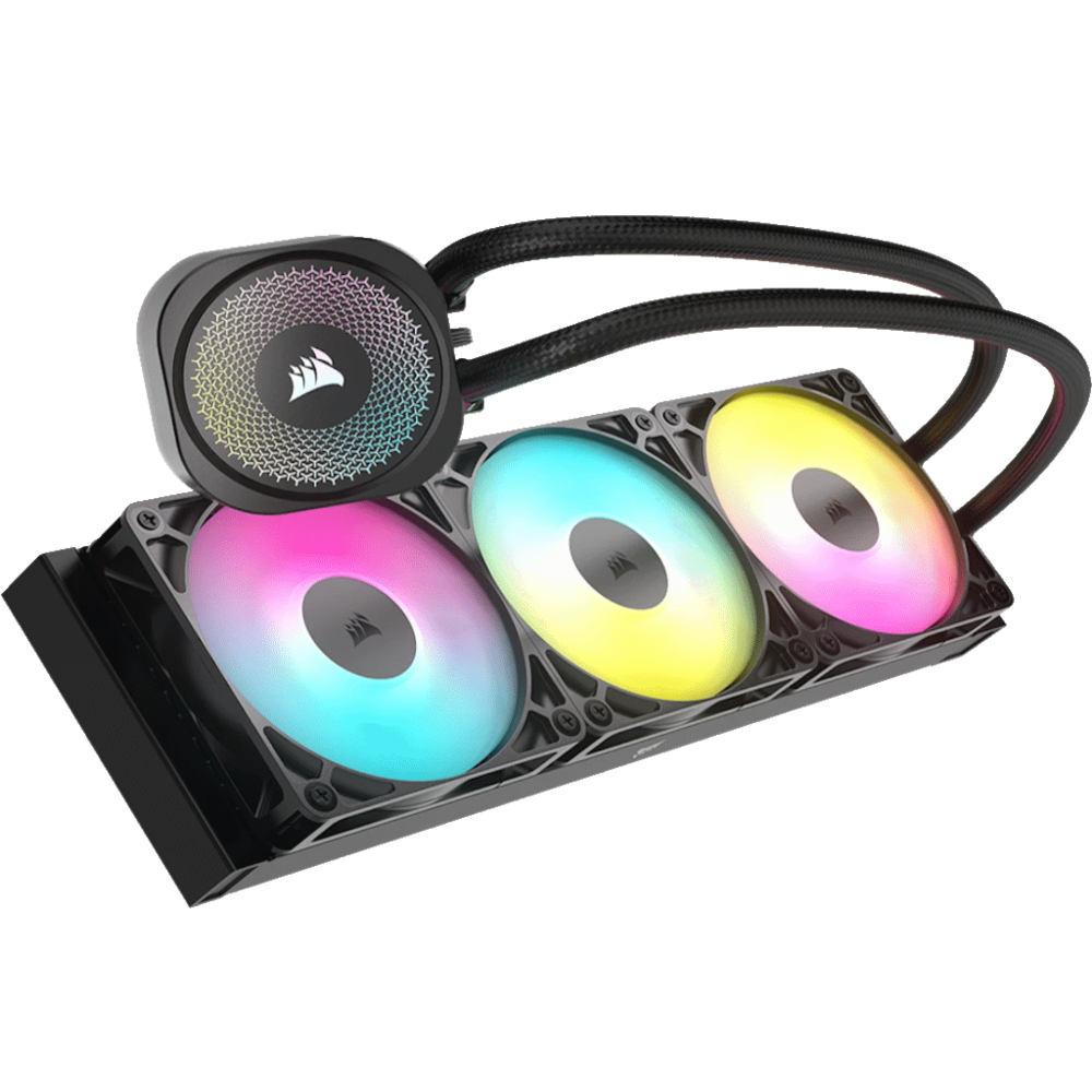 CORSAIR NAUTILUS 360 RS AIOLiquid CPU Cooler, Black,RS120LGA1851, LGA1700, AM5, AM4