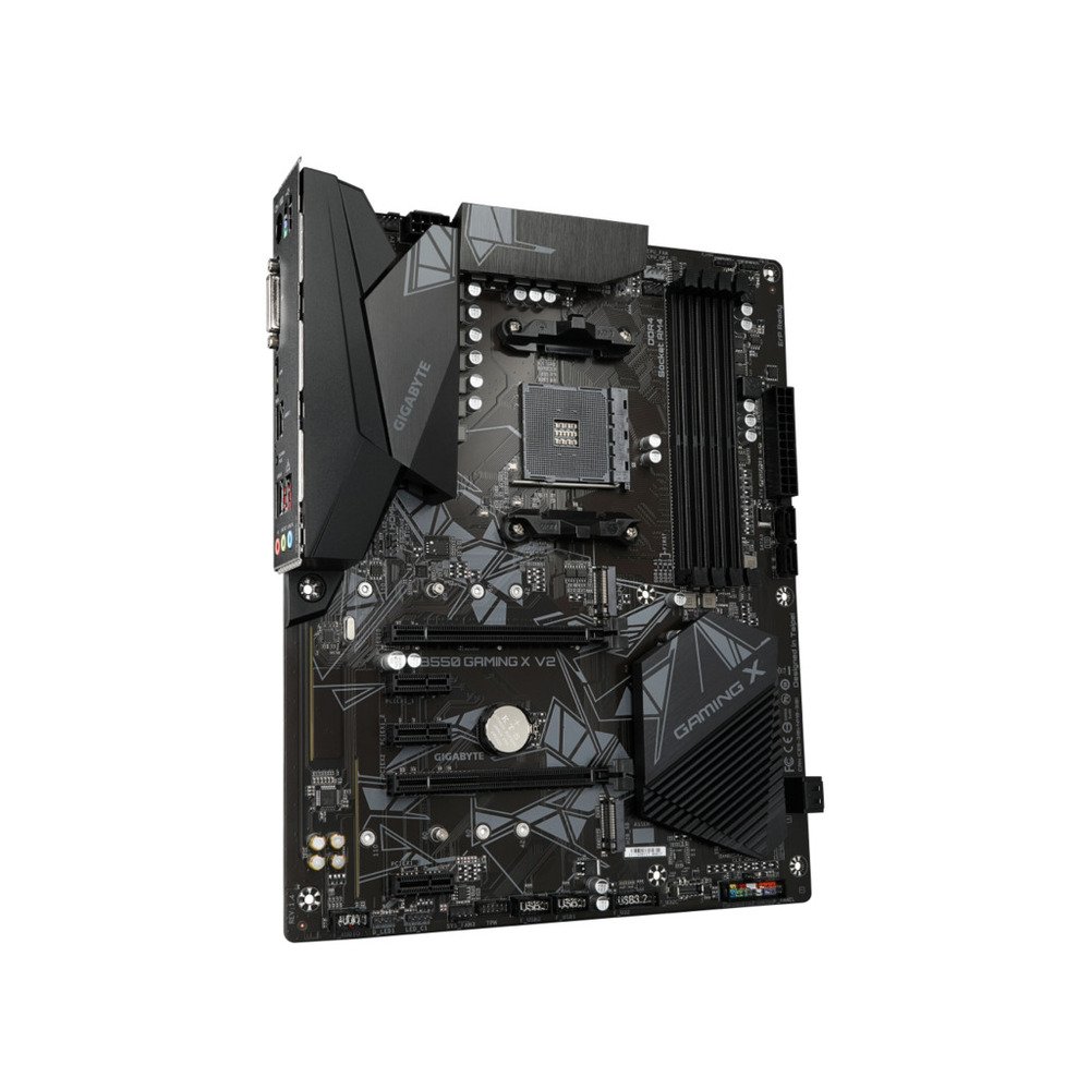Gigabyte MB [B550 GAMING X V2]AM4; 4xDDR4; 2xM.2; 4xSATA6xUSB; HDMI, DVI; ATX