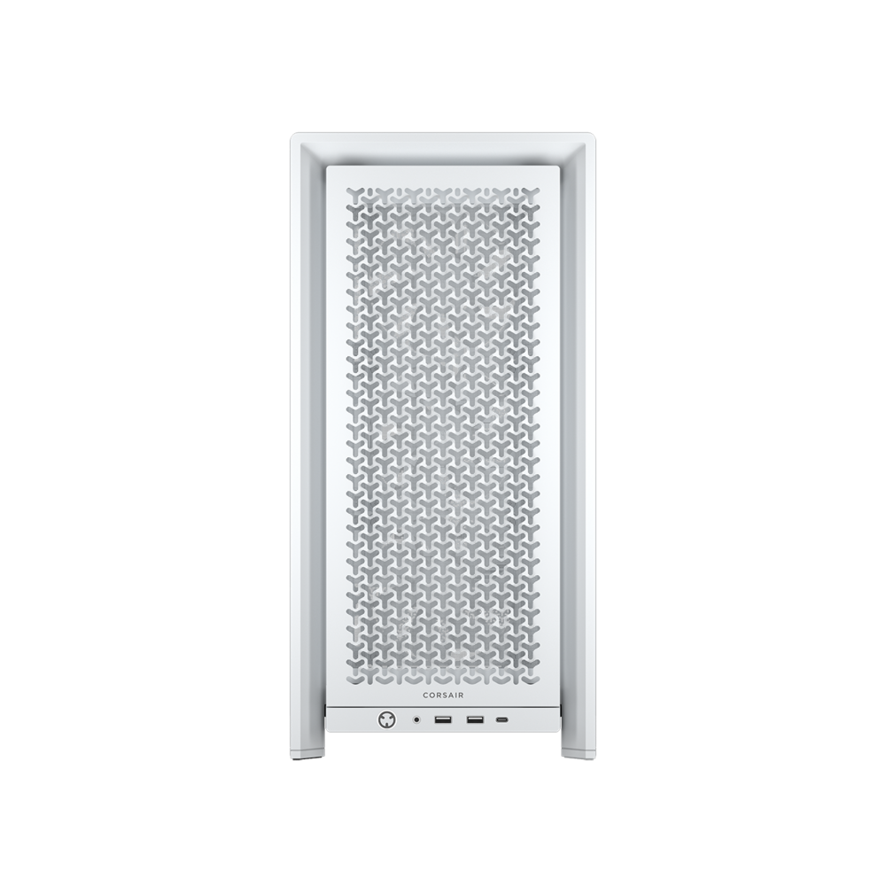CORSAIR FRAME 4000D RS Case3xRS120 fans, 360mm radiator170mm cooler, 430mm GPU, ATX, White