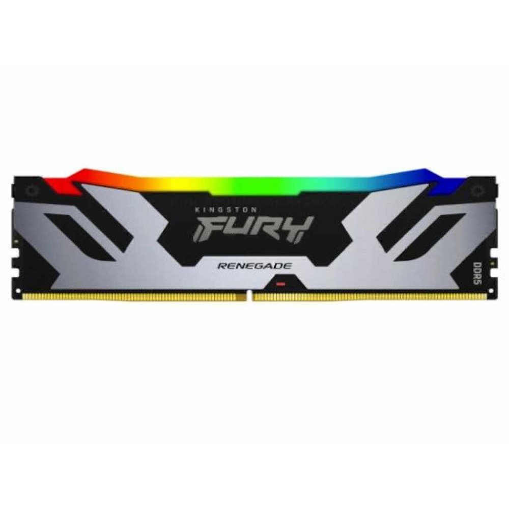 Kingston 16GB 6400MHz DDR5 RGBFury Renegade,Black/Silver RGB(1x16GB), CL32, 288-pin, XMP,