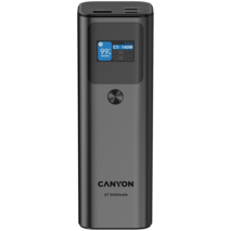 CANYON Power Bank 27000 mAh PD140W QC 3.0 Tamno Siva