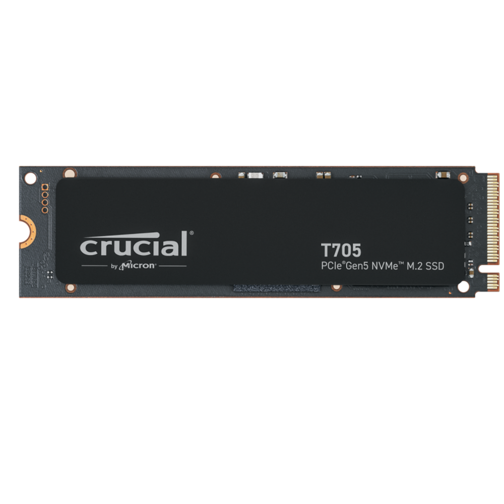 Crucial SSD T705 1TB NVMe M.2PCIe Gen 5 x4;13600/10200 MB/s