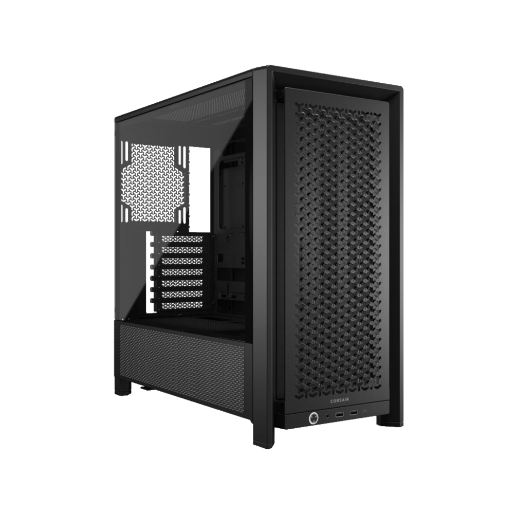 CORSAIR FRAME 4000D Case360mm radiator, 170mm cooler430mm GPU, ATX, Black